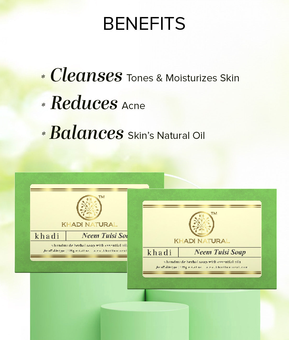 Neem - Tulsi Soap 125gm