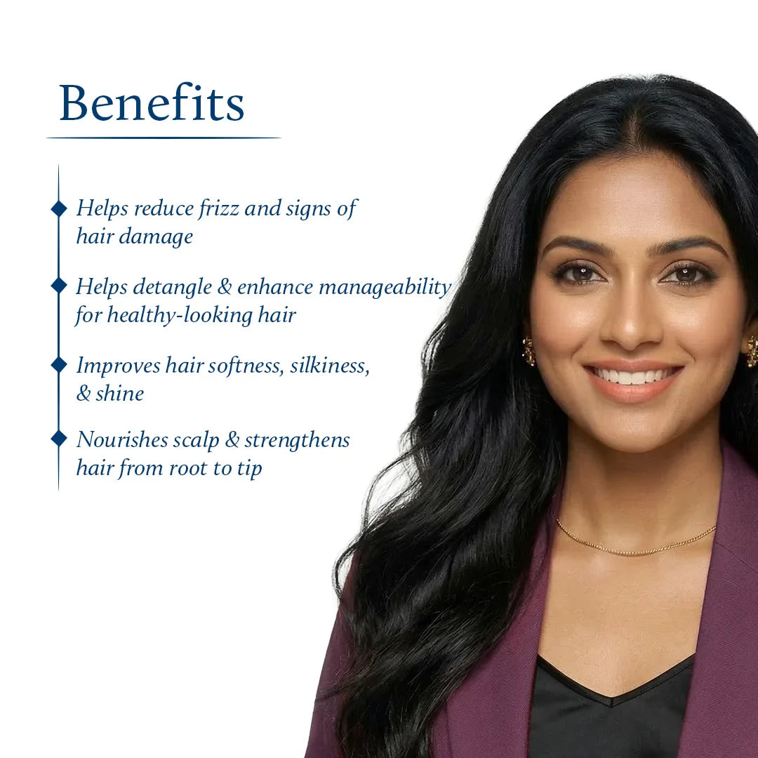 Rosemary Advanced Hair Growth Serum for Dry & Frizzy Hair with Plant Based Keratin (17 Herbs, 50ml) 50ml