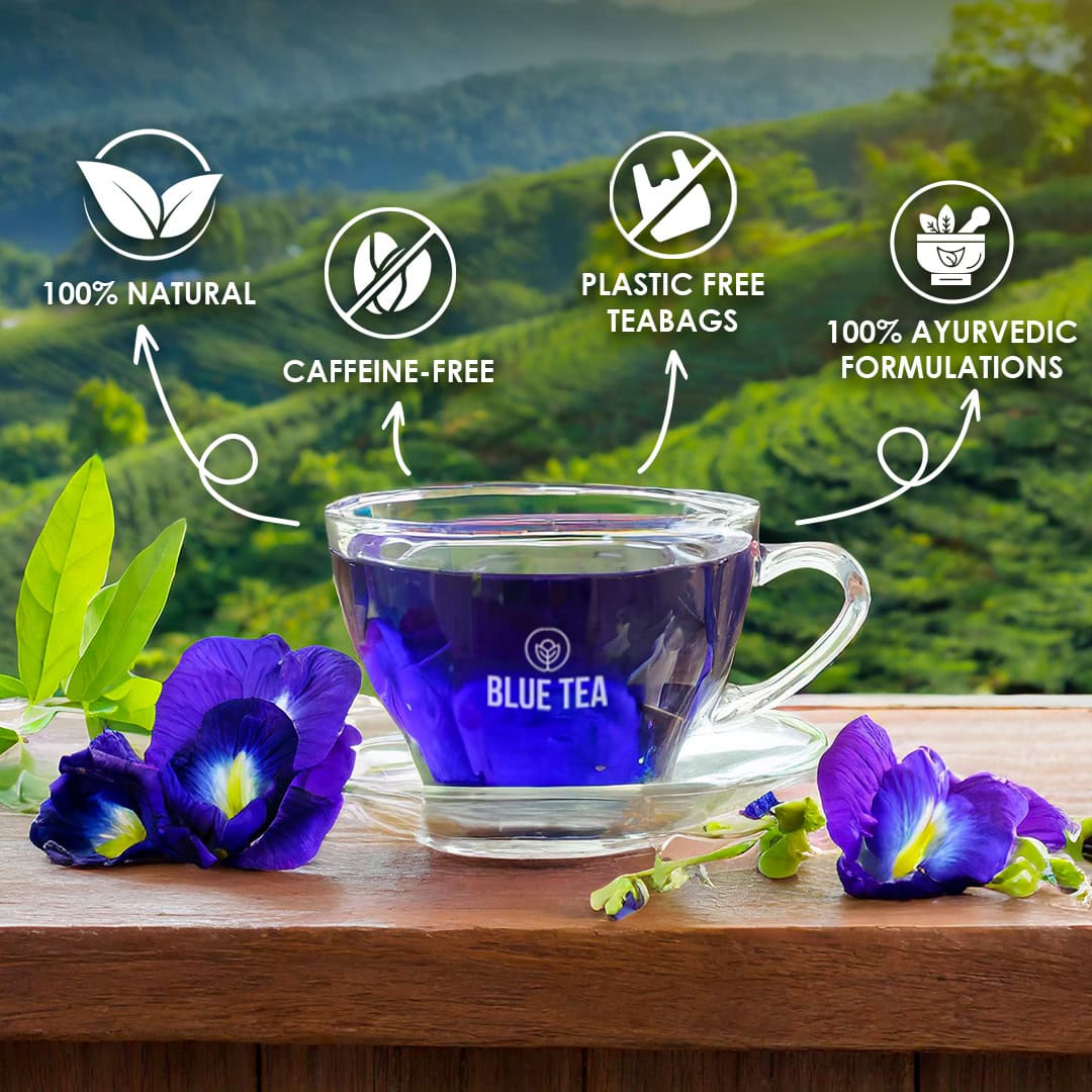 Butterfly Pea Flower Herbal Tea - 300 Teabags 300 Tea Bags