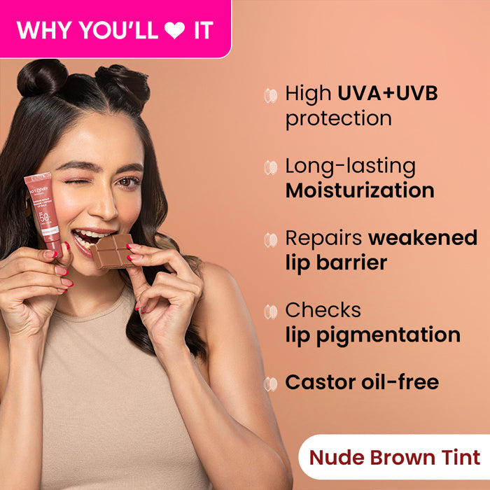 Ceramide + Peptide Lip Balm In-Vivo Tested SPF 50+ PA+++ 