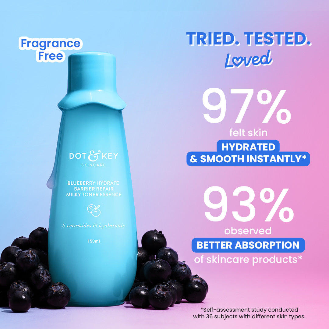 Blueberry Hydrate Barrier Repair Milk Face Toner 150ml