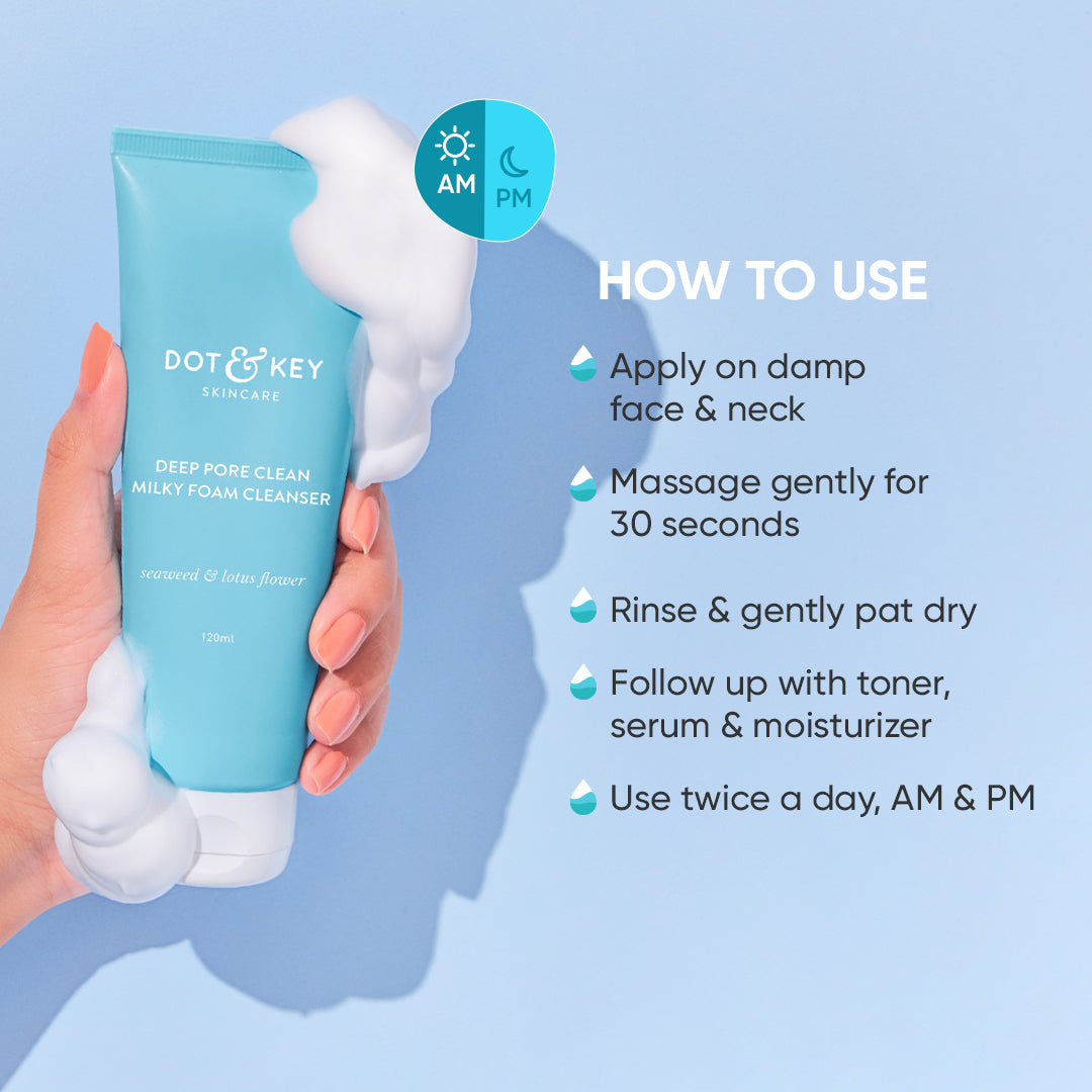 Deep Pore Clean Foaming Face Wash 100ml