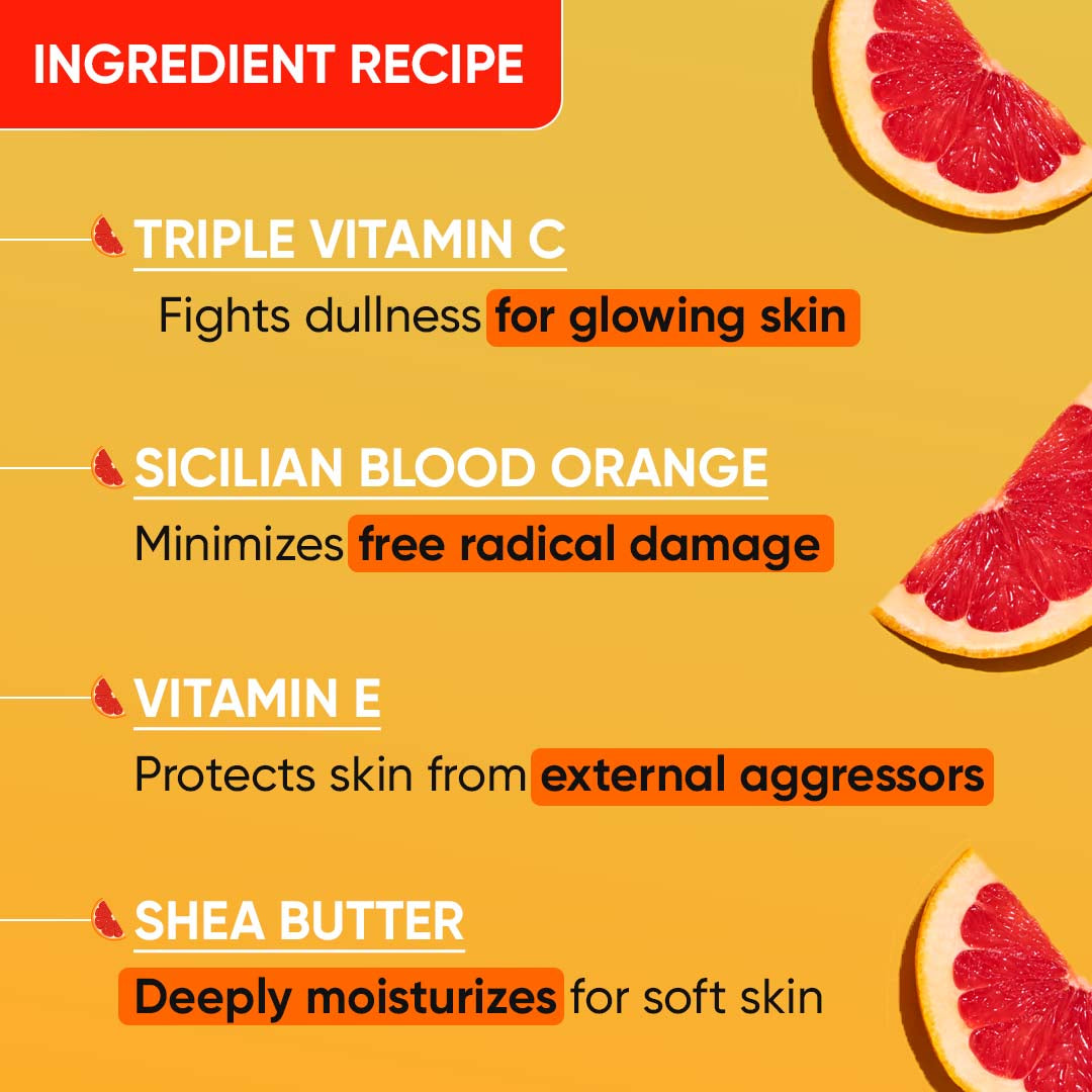 Vitamin C + E Moisturizer, Pack of 2 120ml