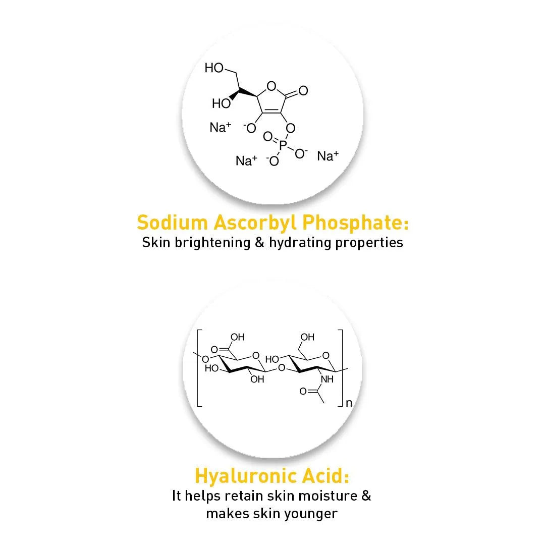 Skin Lightening Face Serum, Daisy Flower + Alpha Arbutin + Mulberry Root, Brightening & Glowing, Hyperpigmentation, Melanogenesis, with Hyaluronic Acid 30ml