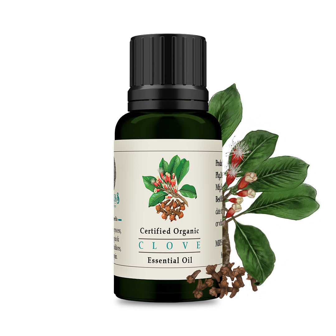 Clove Essential Oil - Certified Organic 15ml