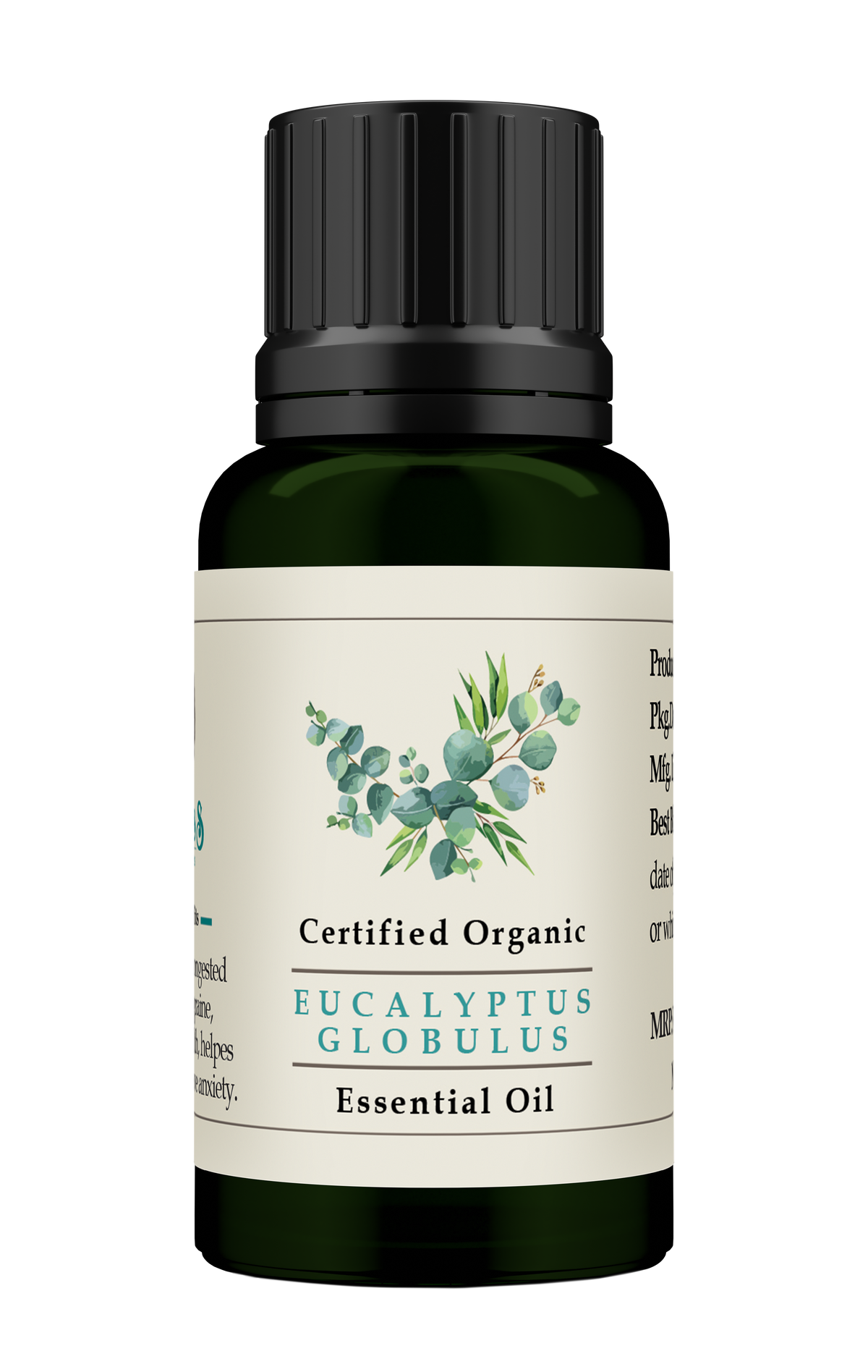 Eucalyptus Essential Oil - Certified Organic 30ml