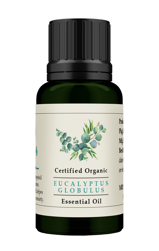 Eucalyptus Essential Oil - Certified Organic 30ml