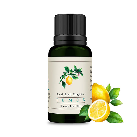 Lemon Essential Oil - Certified Organic 15ml