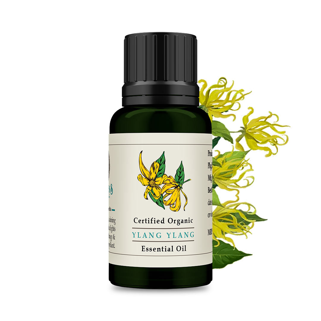 Ylang-Ylang Essential Oil - Certified Organic 15ml