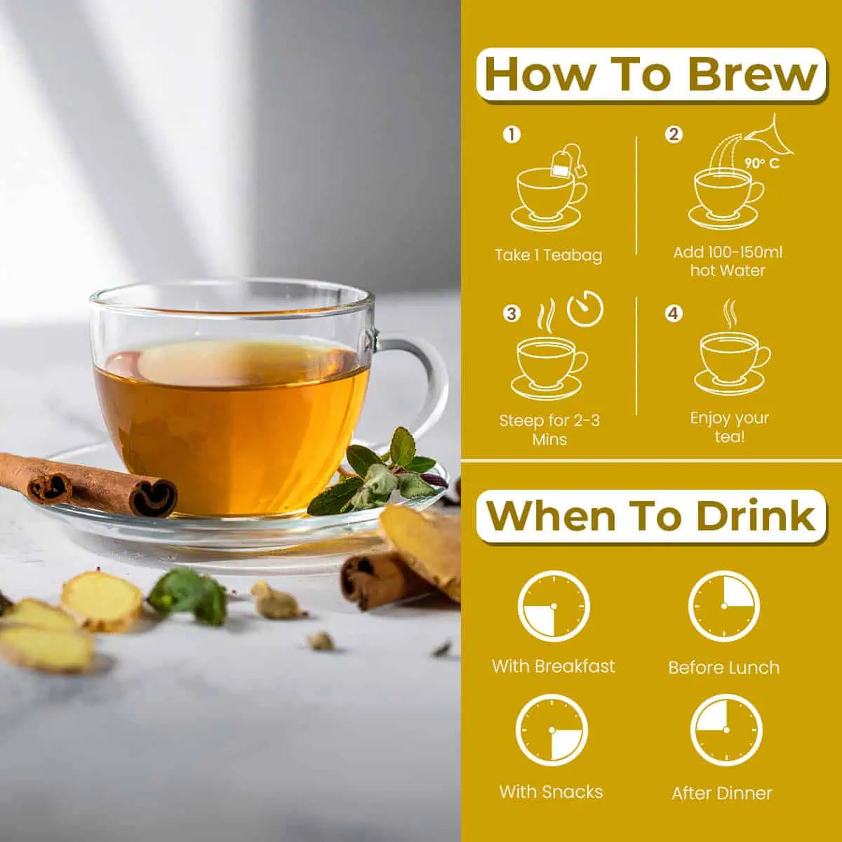 Acid Ease Herbal Tea - 60 Tea Bags 60 Tea Bags