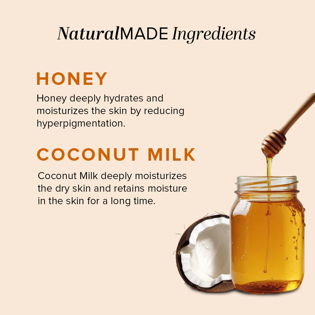 Herbal Coconut Milk & Honey Soap Combo Pack Of 5 125gm Each