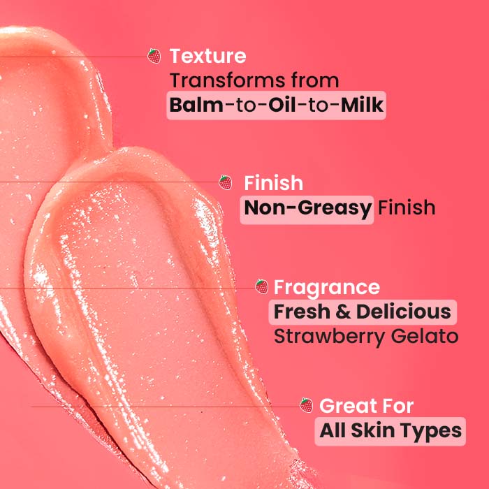 Strawberry Dew Cleansing Balm for Dewy Skin 70ml