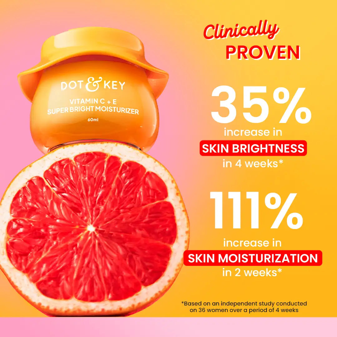 Vitamin C + E Moisturizer for Glowing Skin 60ml