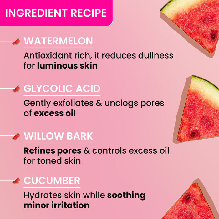 Watermelon + Glycolic Acid Pore Tightening Toner 150ml