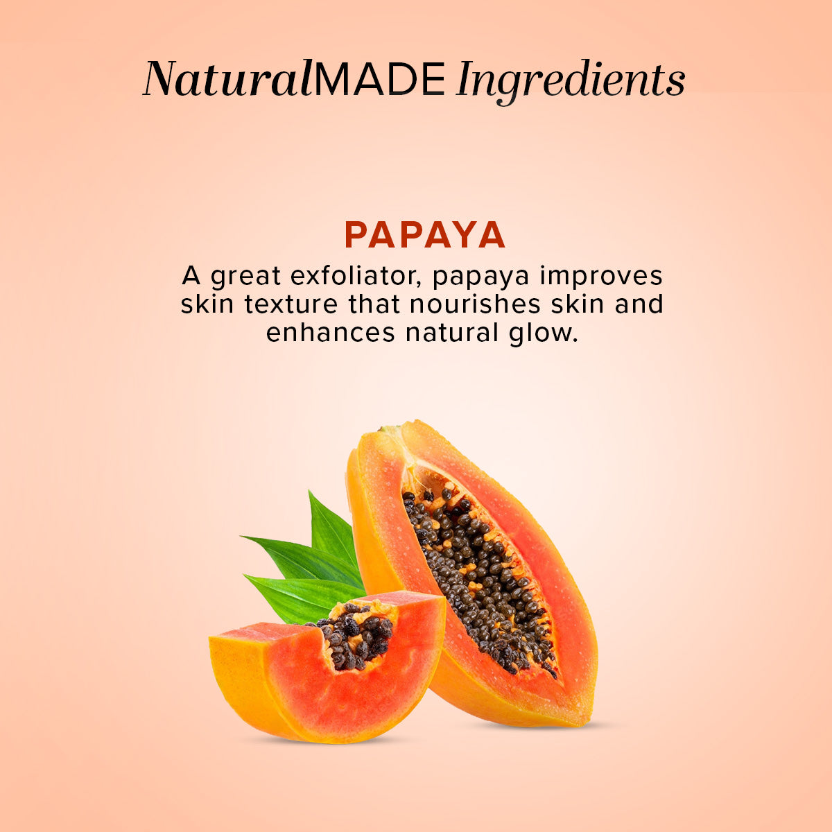 Papaya Face Wash SLS & Paraben Free 100gm
