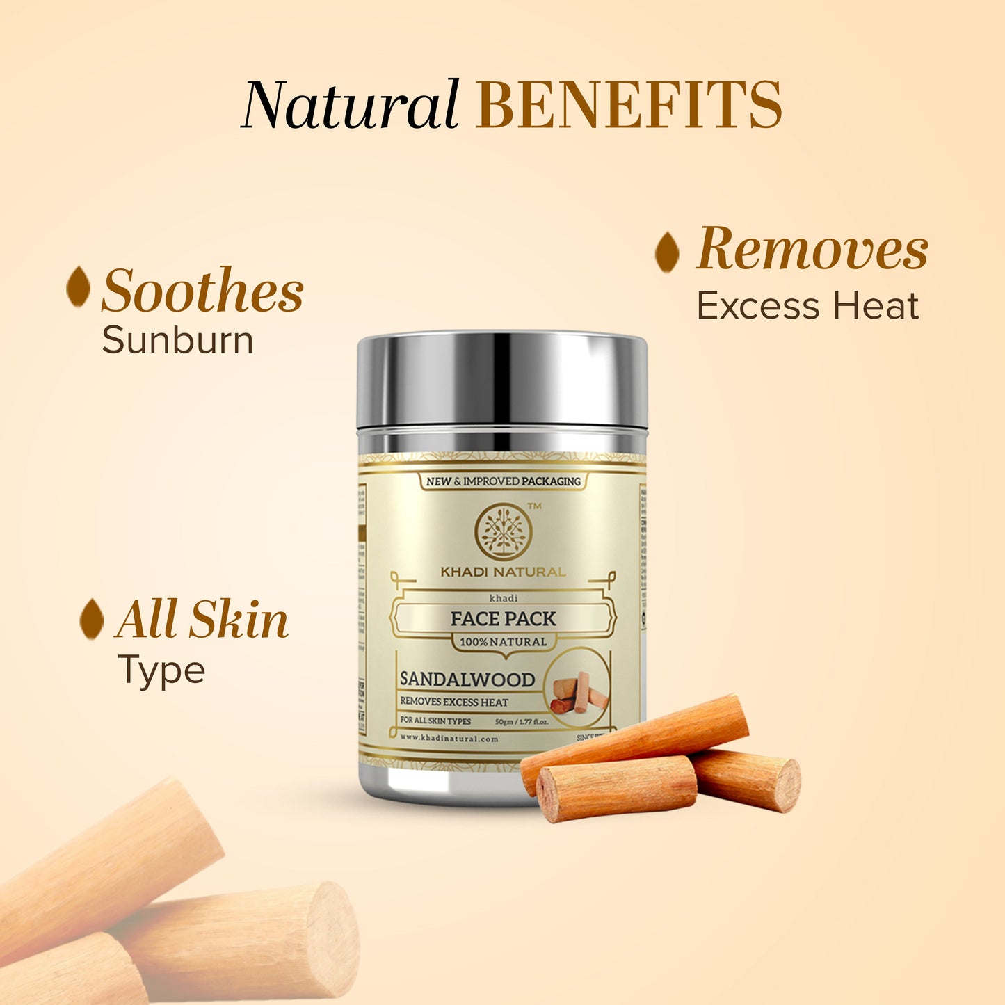 Sandalwood Face Pack 50gm