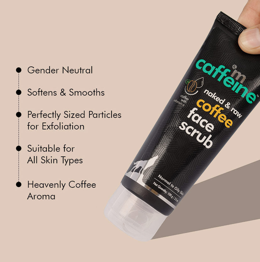 Coffee Face Scrub with Walnut - 100 g