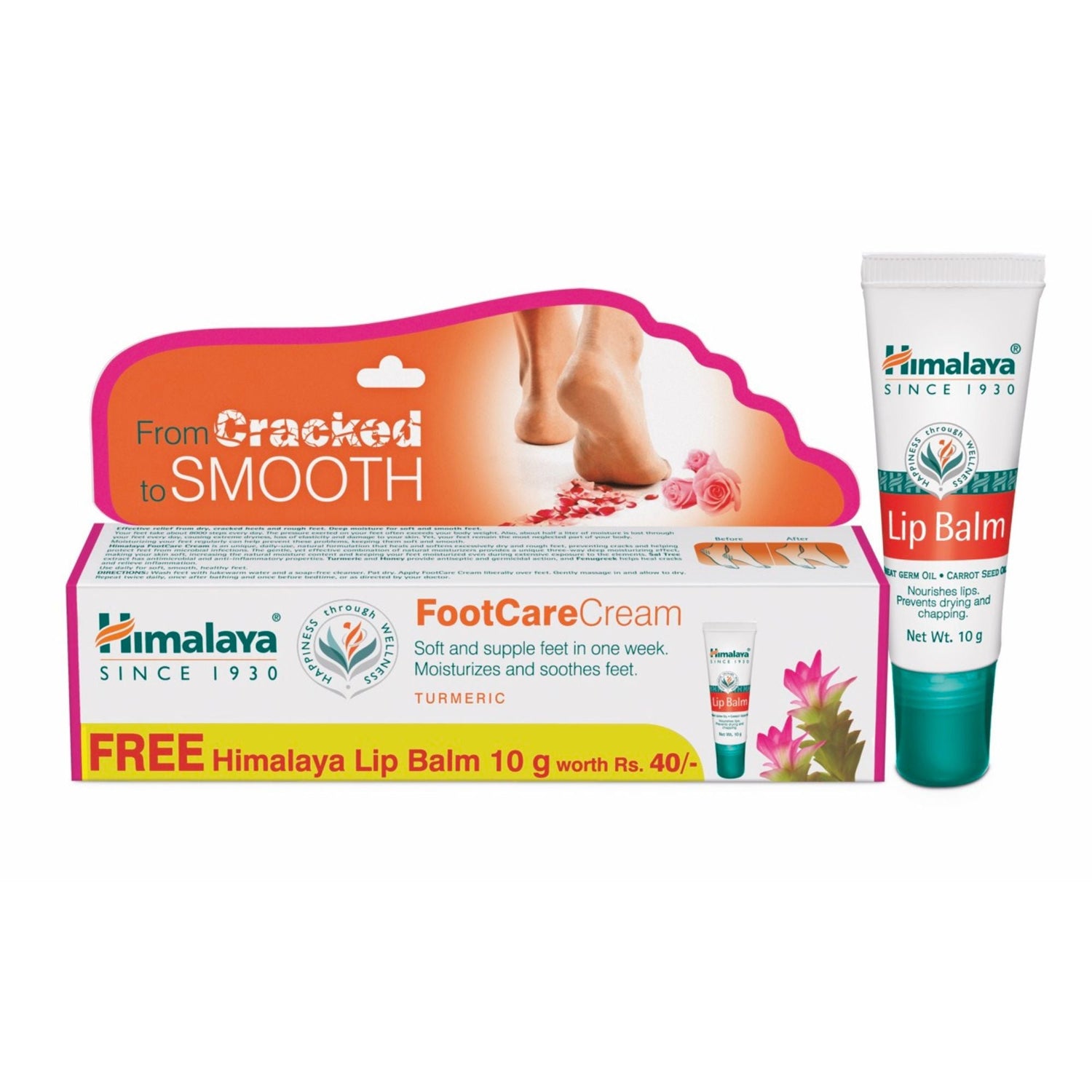 FOOT CARE CREAM 20G + LIP BALM 10G 20g