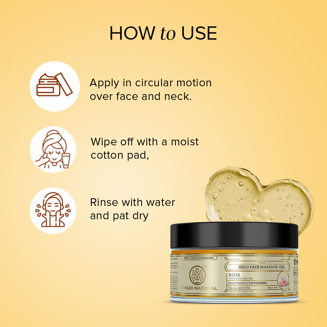 Gold Face Massage Gel 50gm