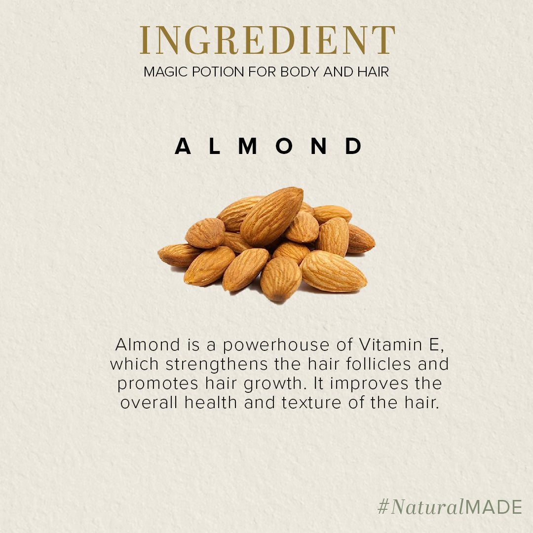 Sweet Almond Hair & Body Oil 100ml
