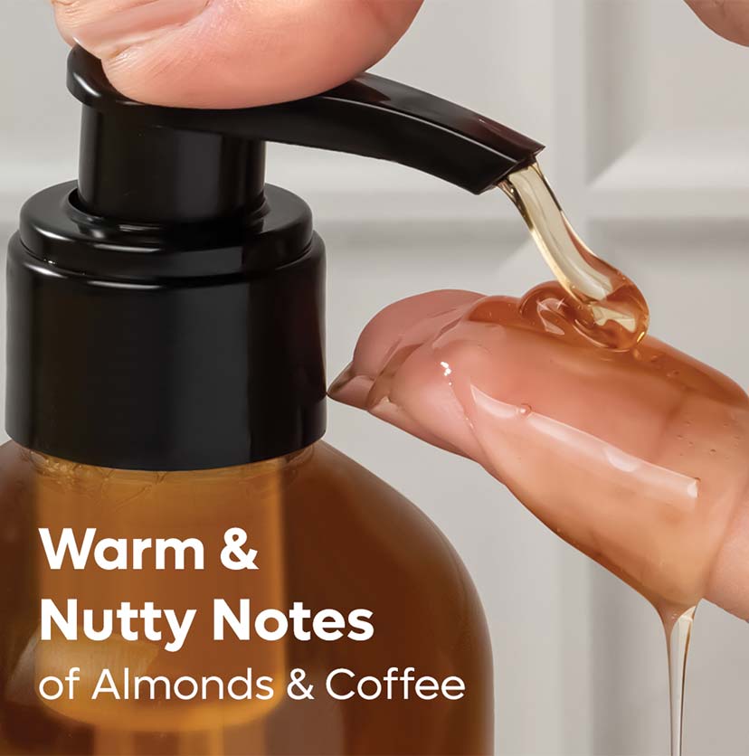 Coffee Body Wash with Almonds (200mlX2) - Pack of 2