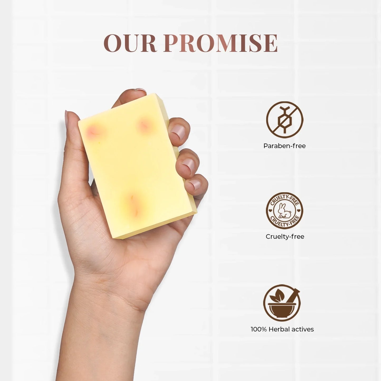Hydrating Bathing Bar with Saffron and Malai 100g