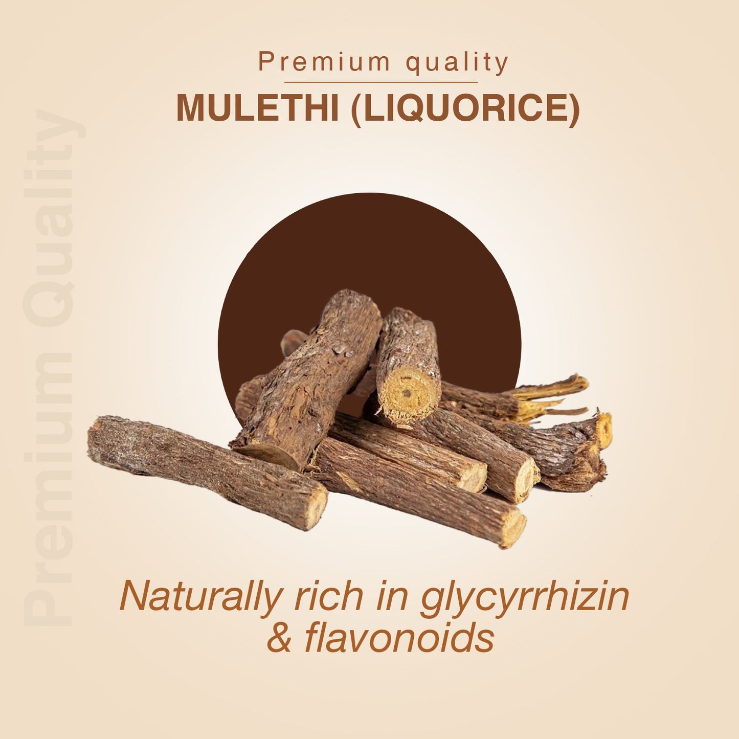 Mulethi (Liquorice) Powder- For Respiratory and Digestive Wellness Net Qty: 200g 200g