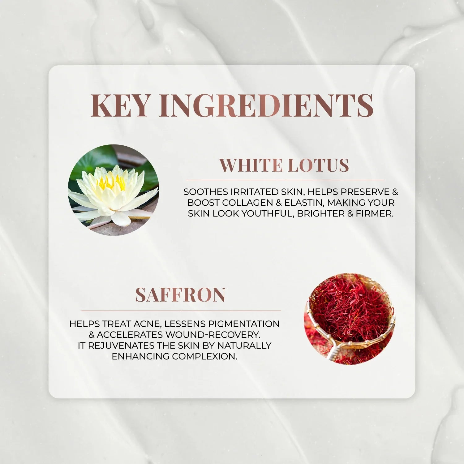 Radiance Booster Cream SPF 30+ with White Lotus and Saffron 50g