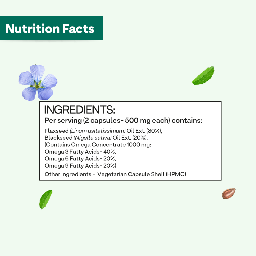 Omega 369 for Healthy Brain, Heart & Joints