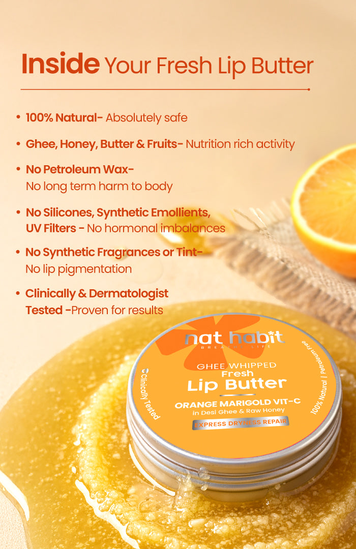 Orange Marigold Vit-C Lip Butter 8g x 2個