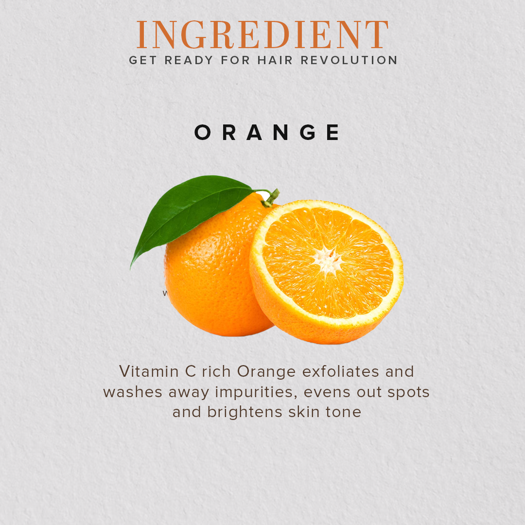 Organic Orange Peel Powder For Hair Care - 100% Natural 100gm