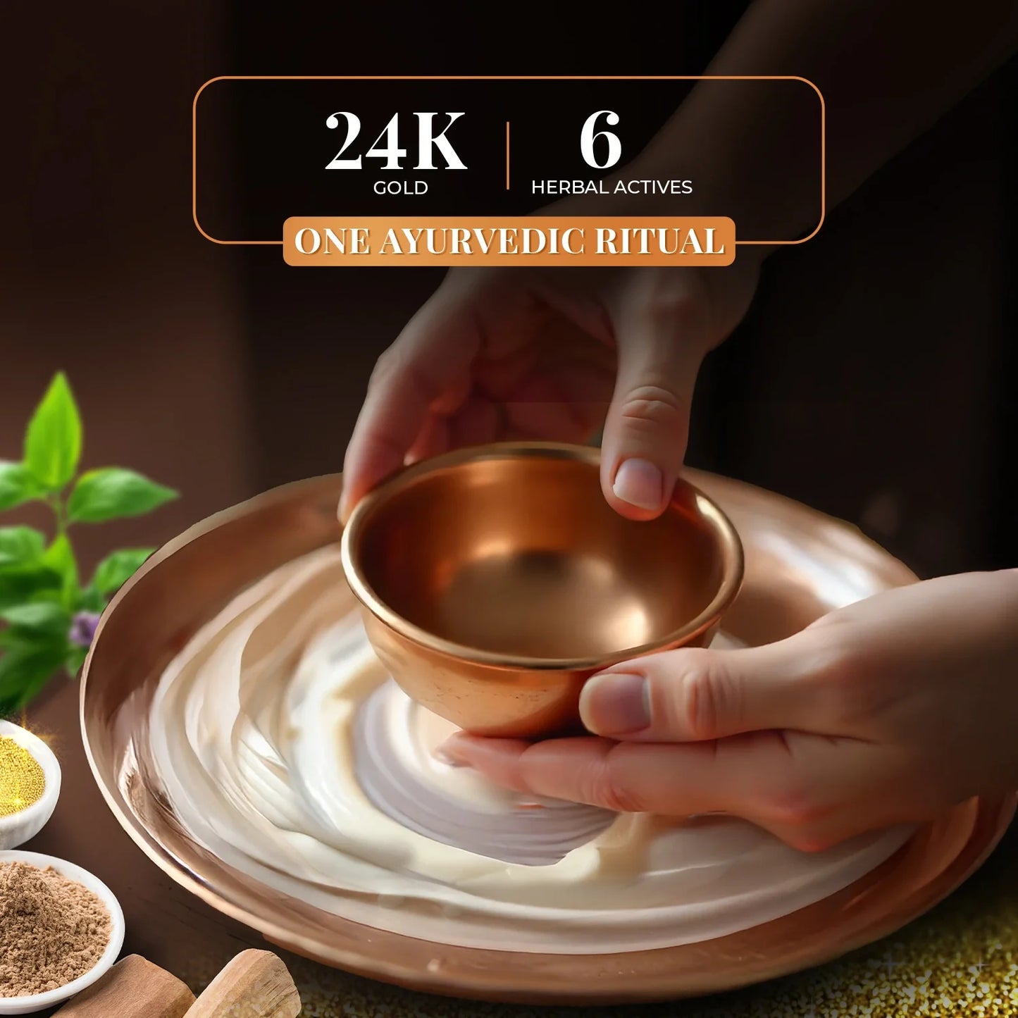 Pure Ghee & 24K Gold Deep Nourishing Souffle Cream 50ml