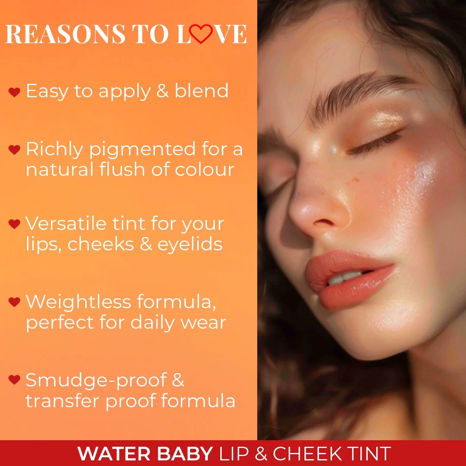 Water Baby Lip & Cheek Tint with Liquorice Root and Aloe Vera