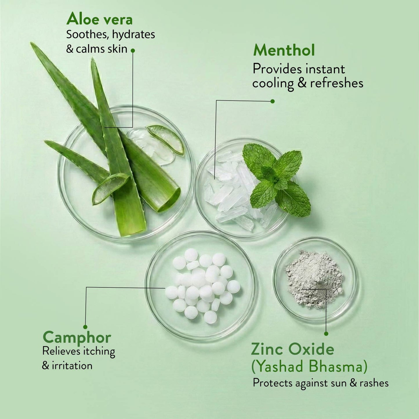 Aloe Cool Talcum Powder with Mint and Aloe Extracts 300g 300g
