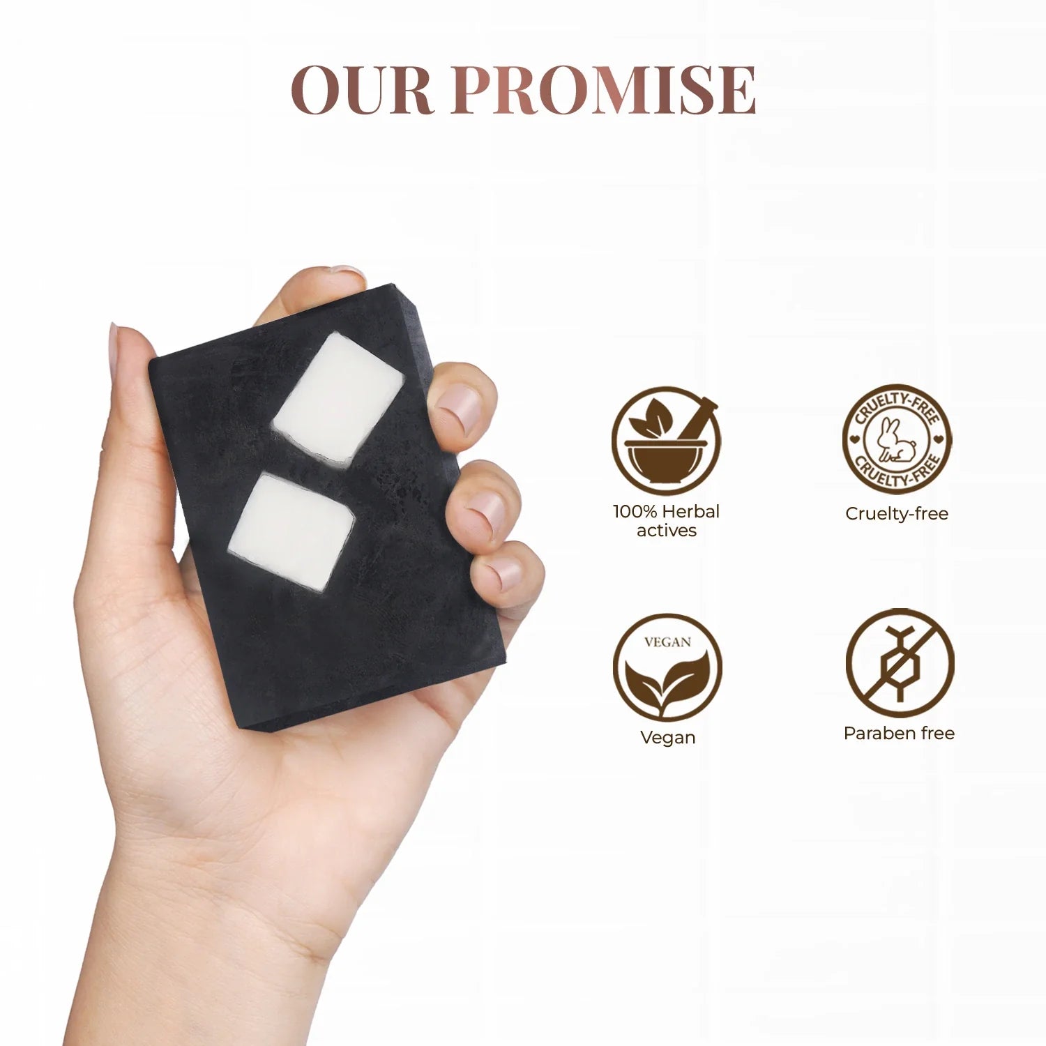 Deep Cleansing Bathing Bar with Coconut and Activated Charcoal 100g