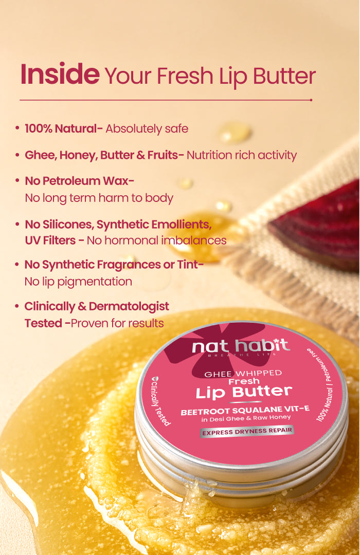 Beetroot Squalane Vit-E Lip Butter 8g × 1