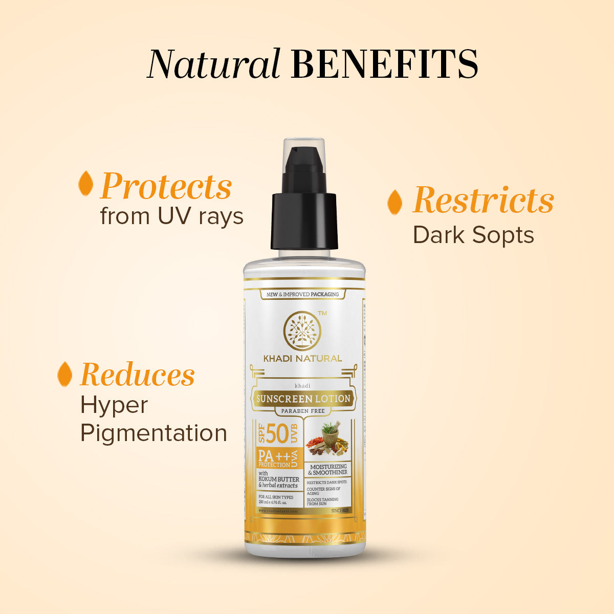 Sunscreen Moisturising Lotion - SPF 50 100ml