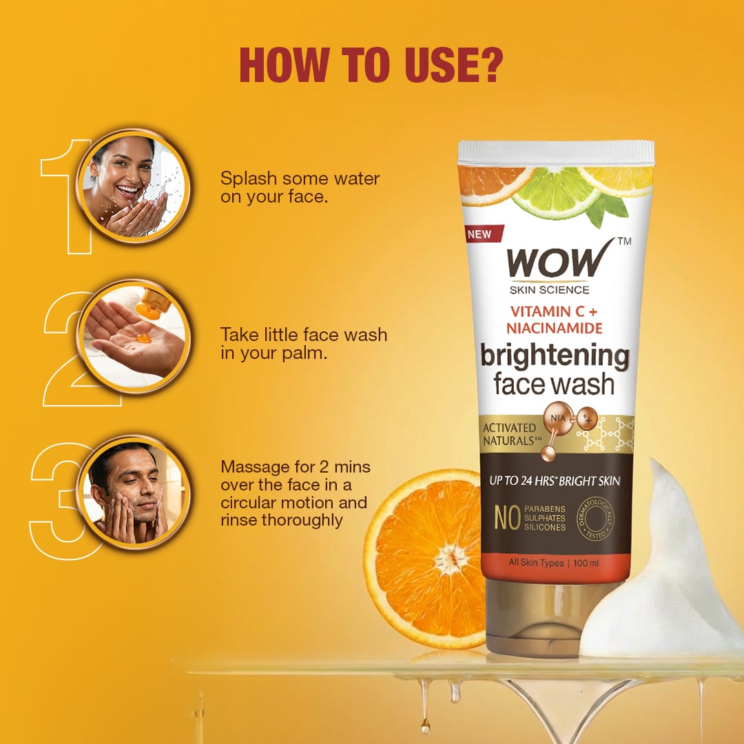 Vitamin C Face Wash 100ml Tube 100 ML