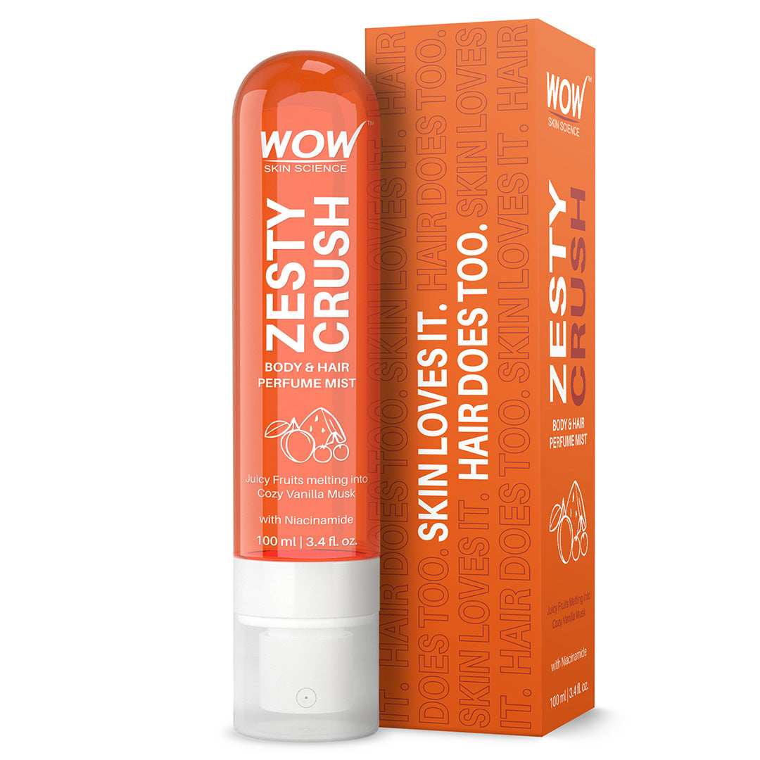 Zesty Crush Perfume Mist Invigorating Citrus & Vanilla Scent 100ml