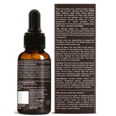Anti Acne Face Serum 30 Ml 30ml