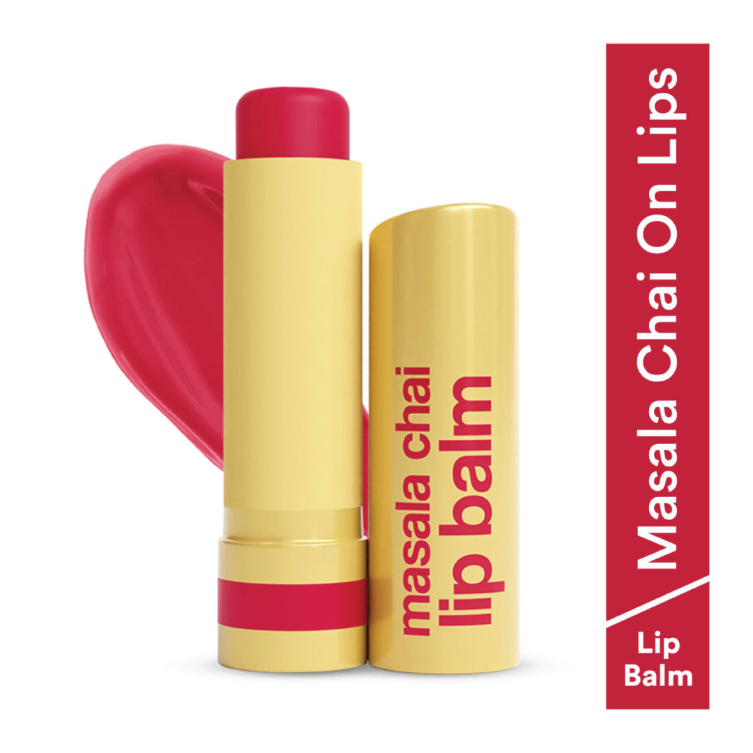 Masala Chai Lip Balm Moisture Seal & Nostalgic Flavor Shine 4gm