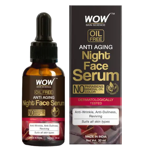 Wow Skin Science Anti Aging Night Face Serum 50 Ml 50ml