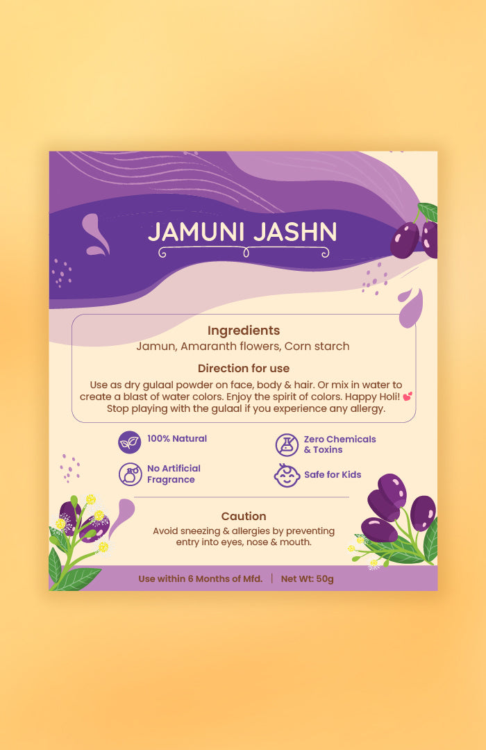 Jamuni Jashn Gulaal Raas 50g × 2