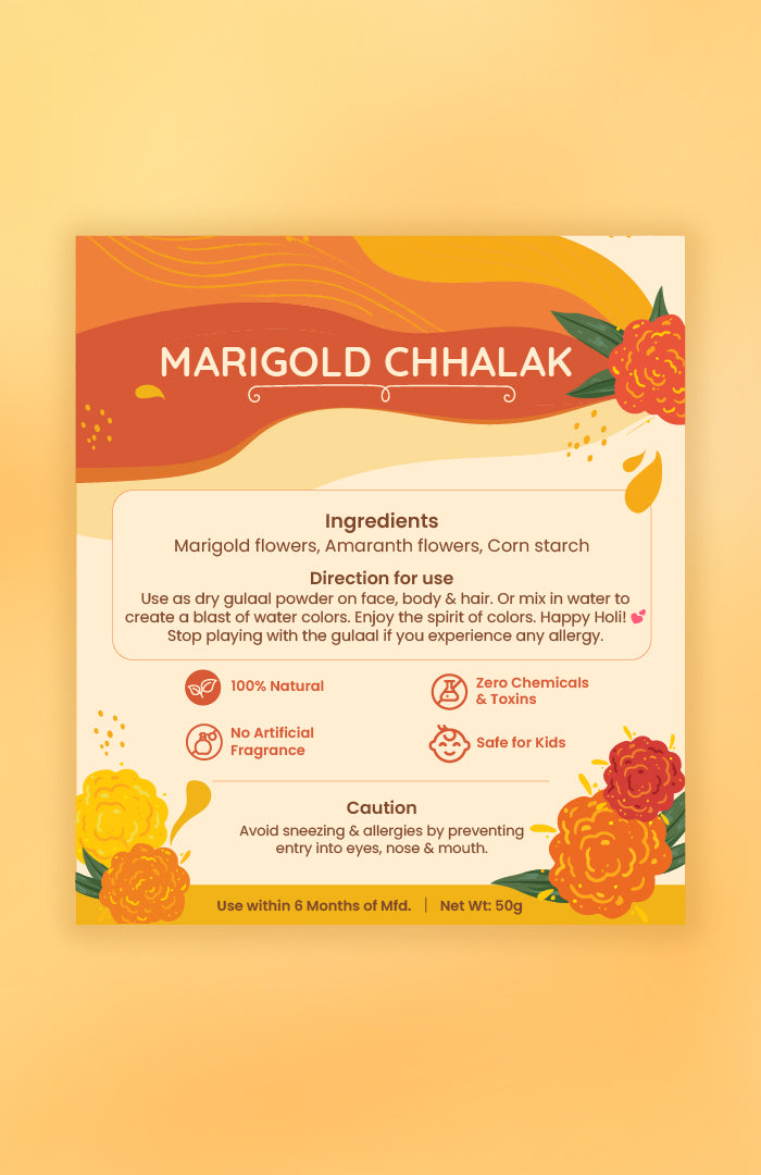 Marigold Chhalak Gulaal Raas Combo Pack of 2