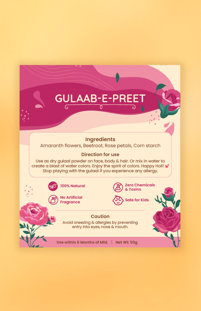 Gulaab-e-Preet Gulaal Raas 2点セット