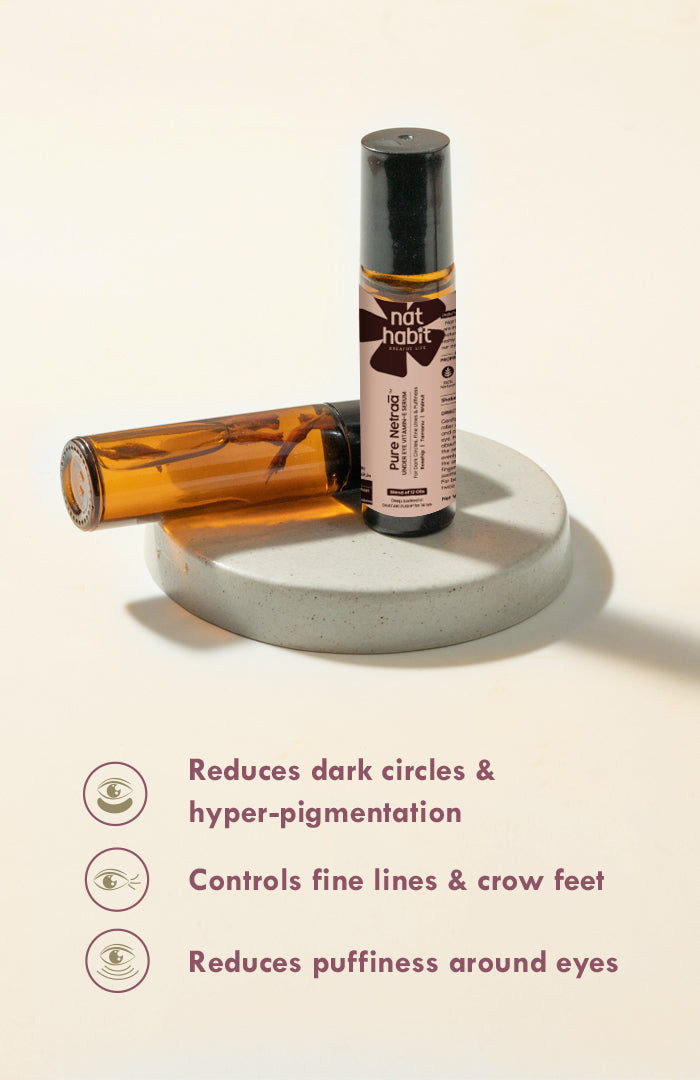 Pure NetraÄ Serum - Dhataki Soaked UnderEye Serum 9.2ml