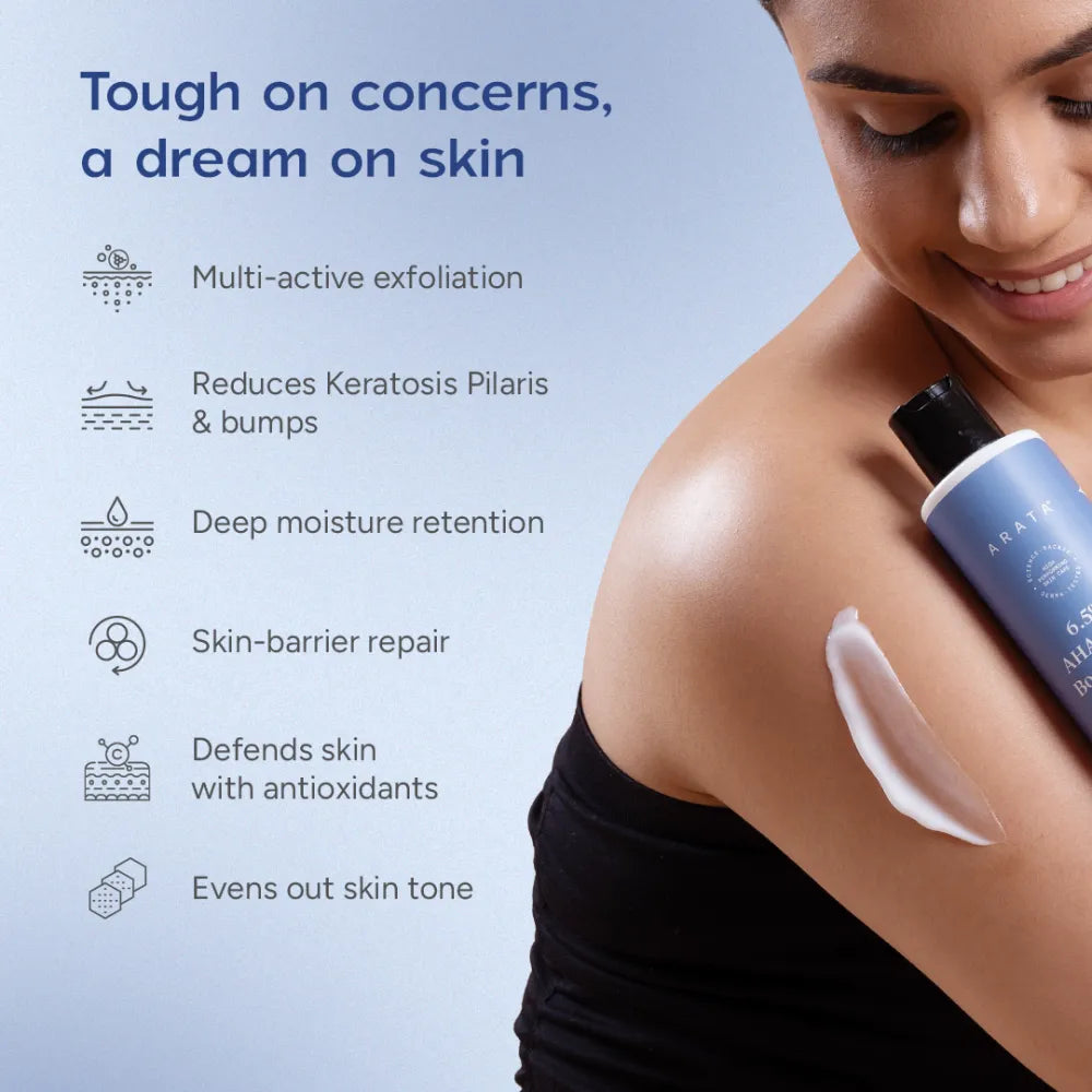 6.5%  AHA BHA Body Lotion for Rough and Textured Skin 200 ml