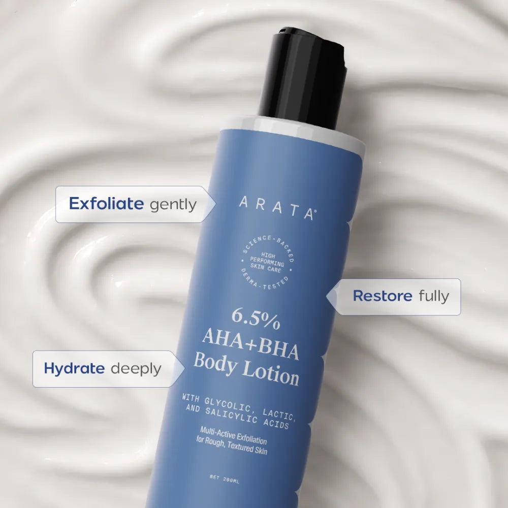 6.5%  AHA BHA Body Lotion for Rough and Textured Skin 200 ml