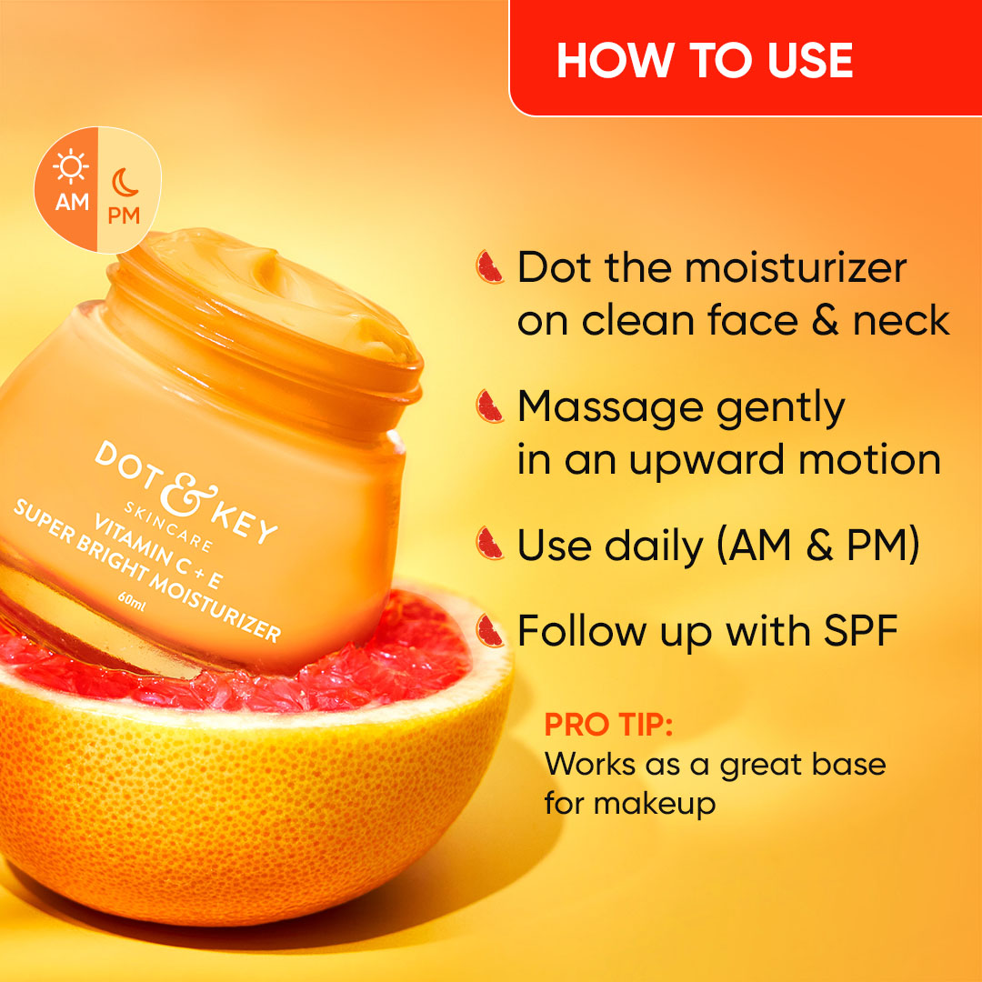 Vitamin C + E Moisturizer, Pack of 2 120ml
