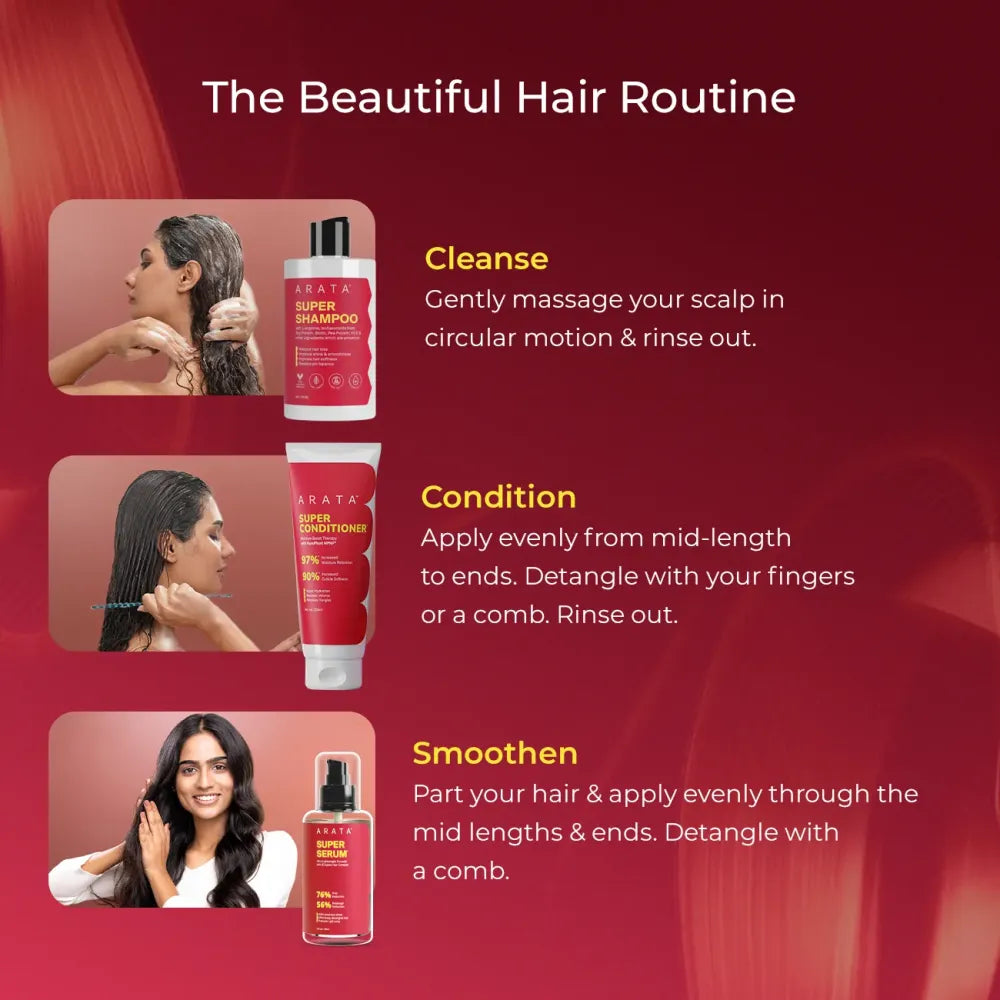 Biotin & Protein Rich  Super Shampooª for Daily Nourishment, Damage & Frizz Control - 300ml 300ml